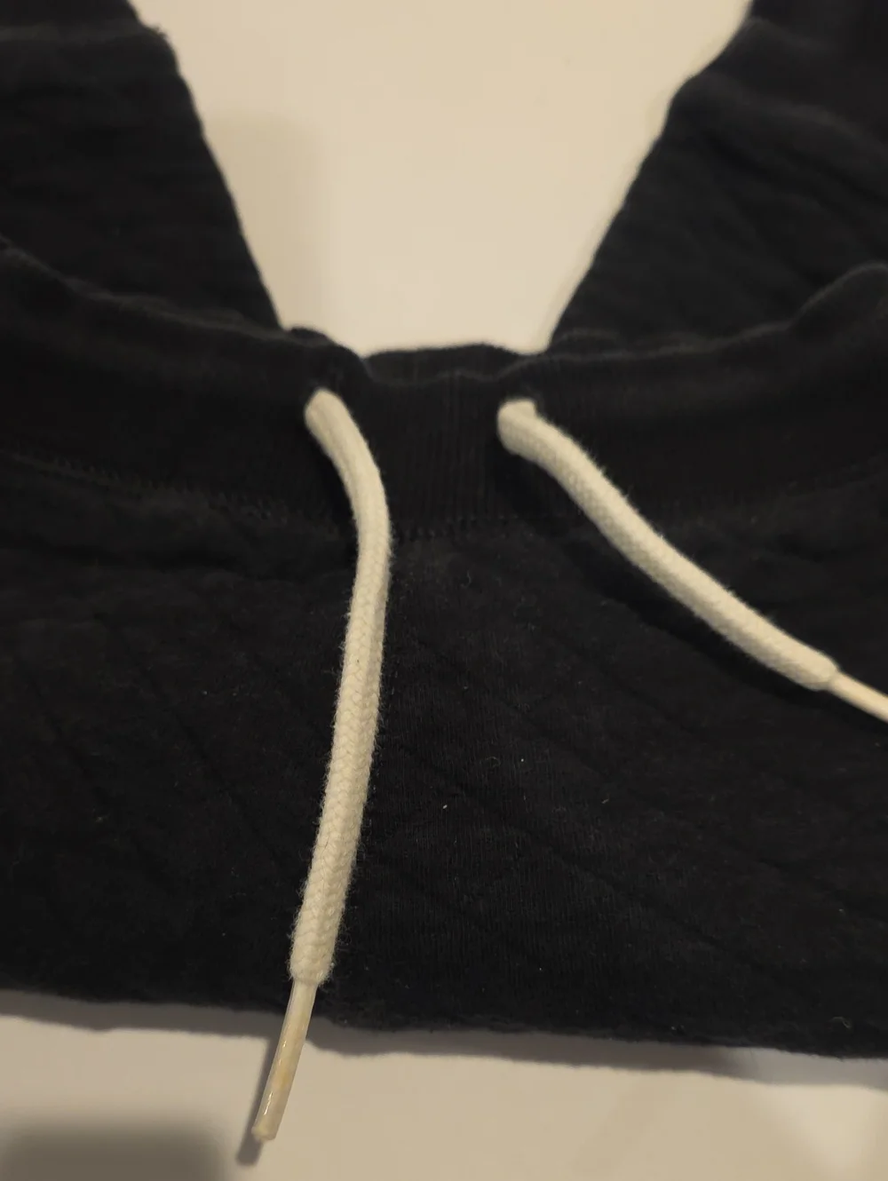 Baby Gap Size 2 Kids Black Quilted Jogger Pants with Drawstring